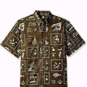 Reyn Spooner Hawaiian Aloha Shirt